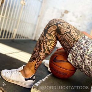 Desenho de Tatuagem Maori