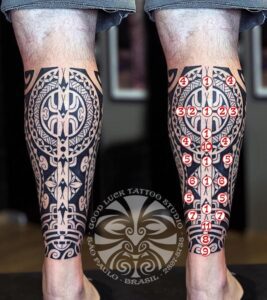 Significados Tatuagem Maori na Perna
